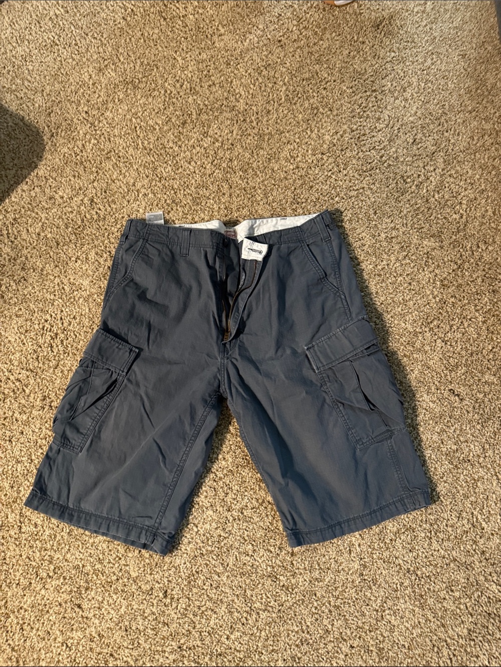 Levi's Men's Cargo Shorts in Slate Navy